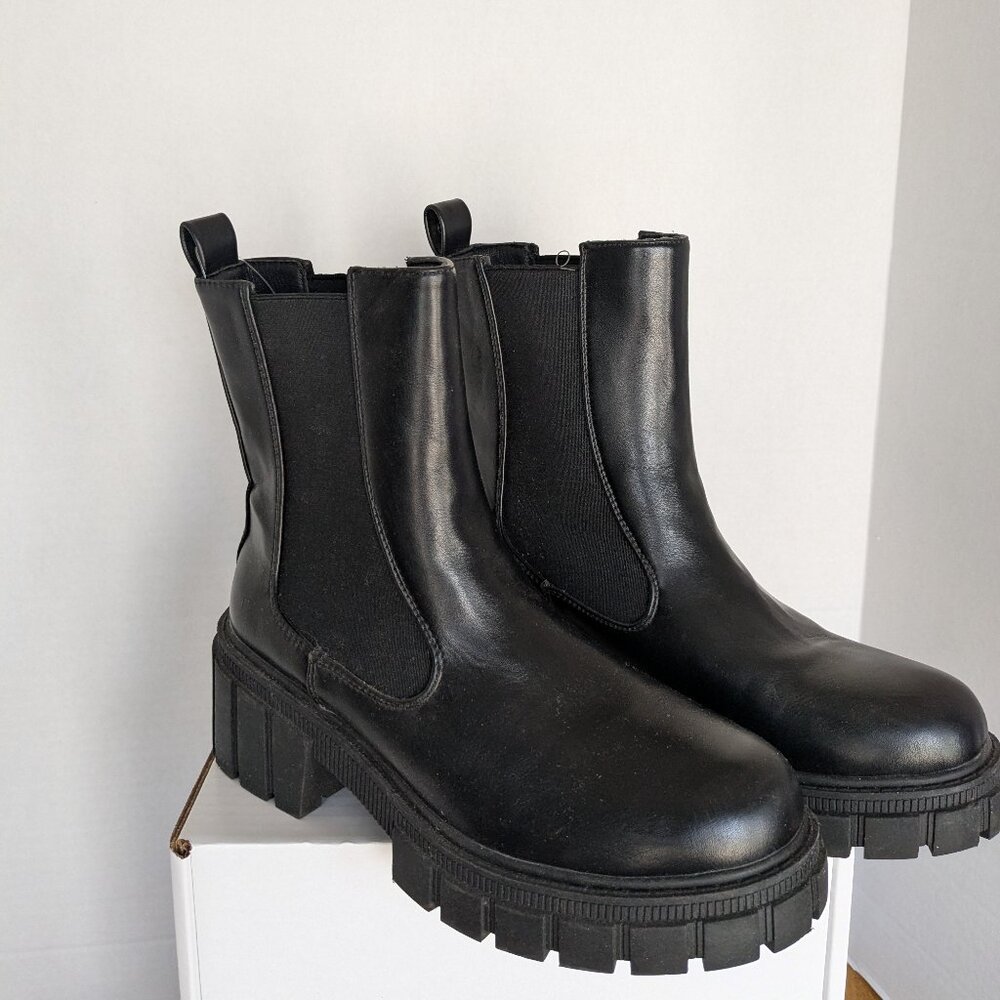 Black French Connection Boots